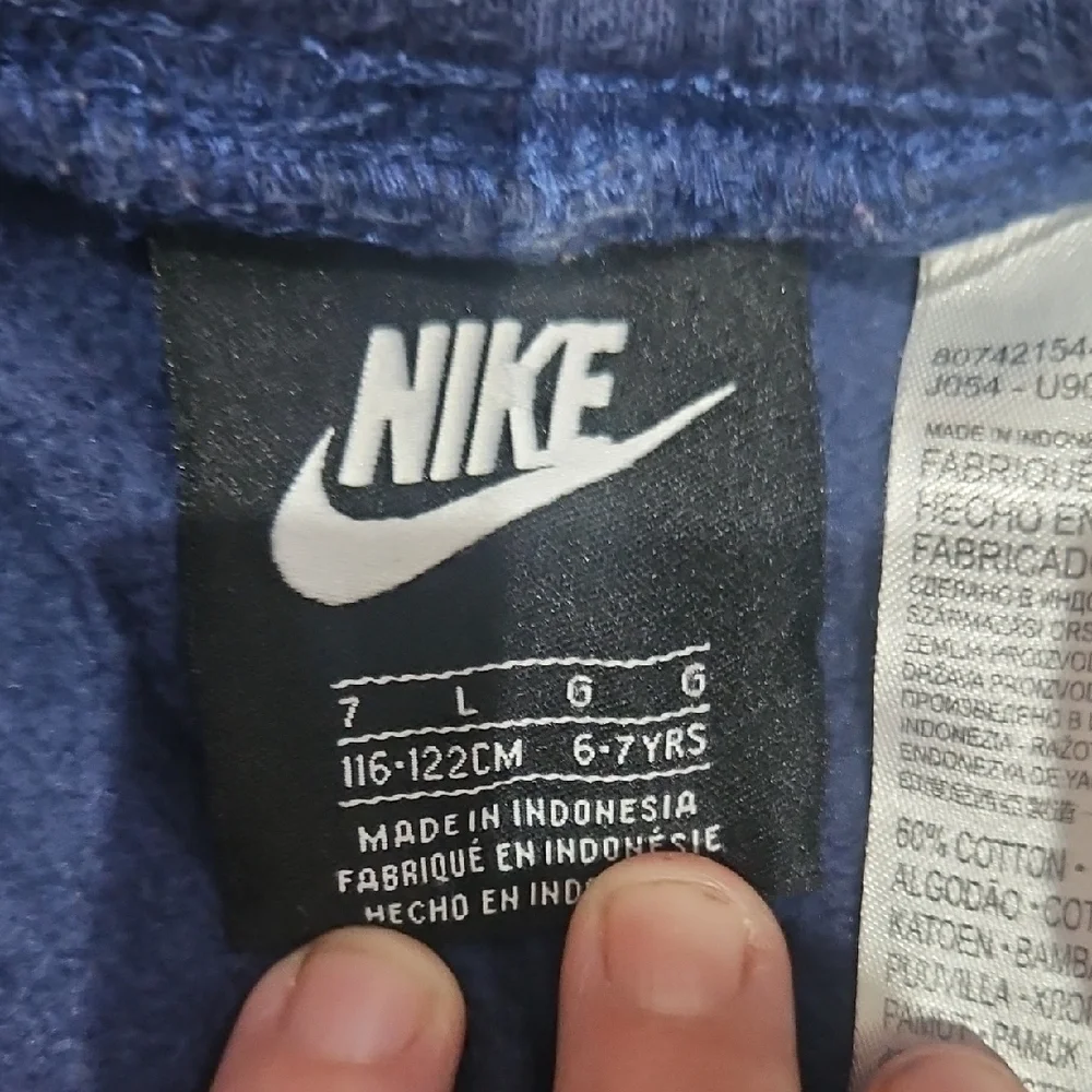 Nike Kids Navy and Royal Blue Joggers